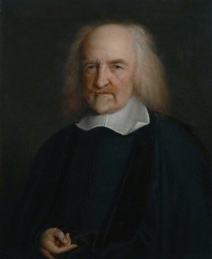 NPG 225; Thomas Hobbes by John Michael Wright